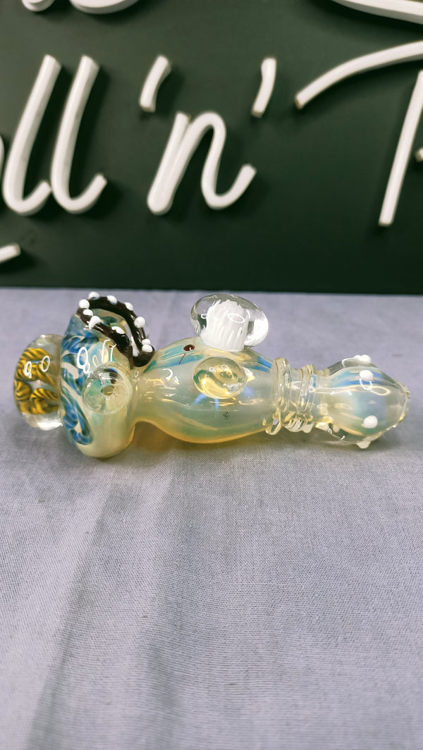 Designer Glass Smoking Pipe