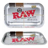 RAW METALLIC SILVER ROLLING TRAY-SMALL