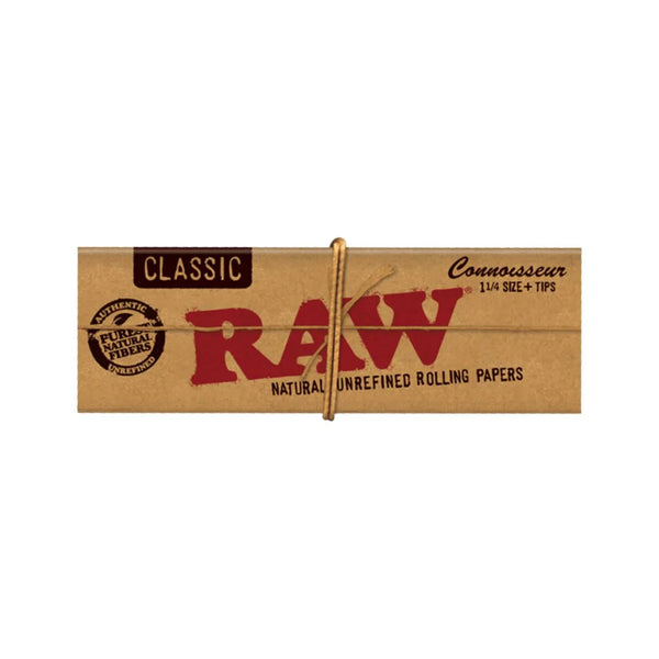 RAW CLASSIC CONNOISSEUR 1 1/4TH SKIN + TIPS