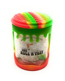 Honeycomb Drip Silicone & Glass Jar