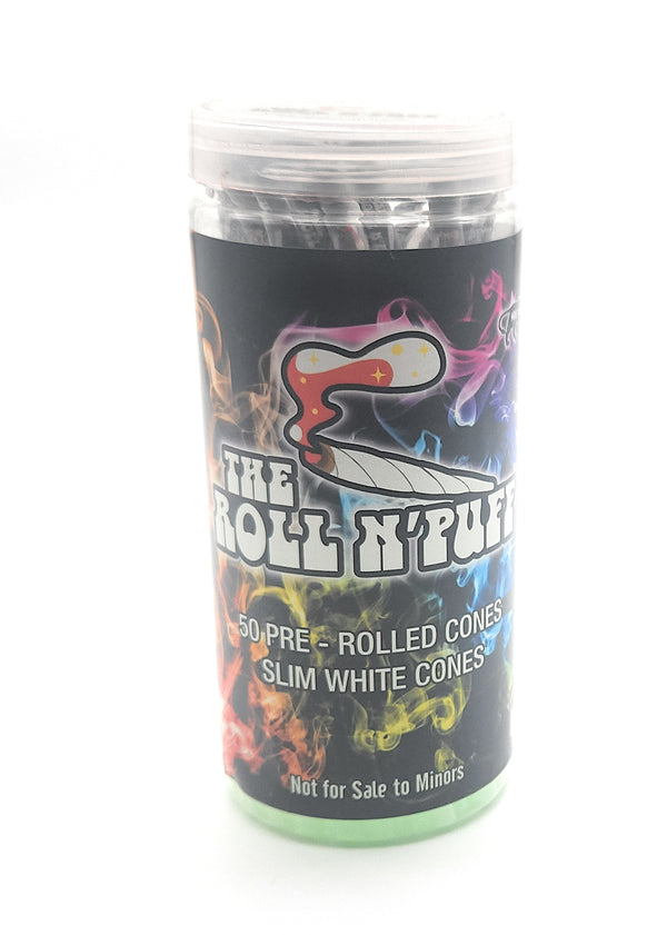 The Rollnpuff Slim Cones-White King Size