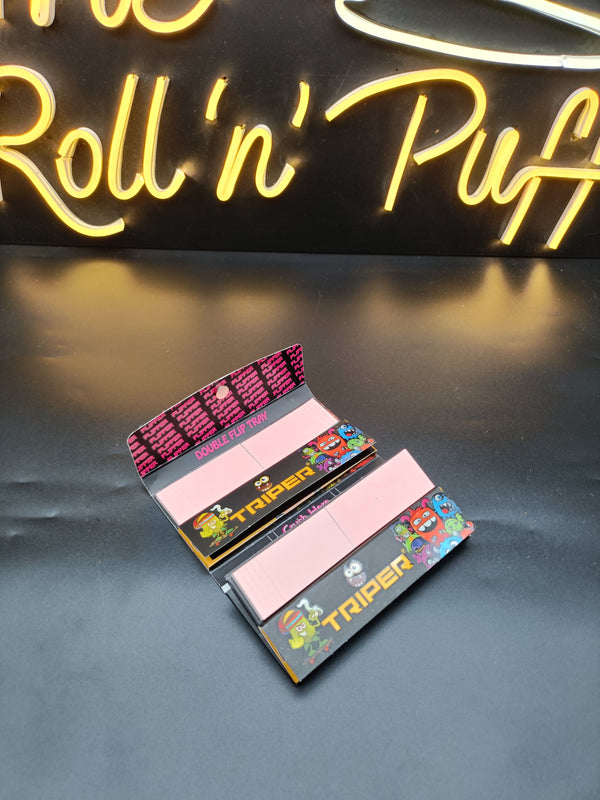 Triper Flipper Rolling Paper Pack With Tips