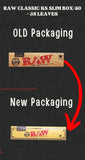 RAW CLASSIC ROLLING PAPER (32 LEAVES)