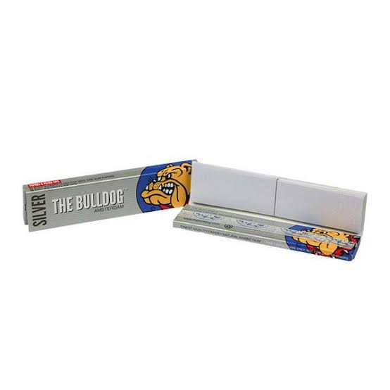 Bulldog Amsterdam Silver Paper with Tips
