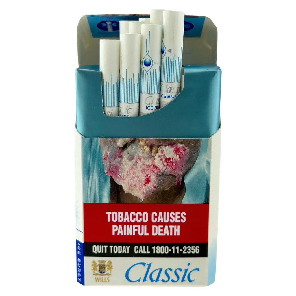 ice burst cigarette File:A lit Classic in an ashtray next to the Pack.jpg Buy Classic Ice Burst Cigarette