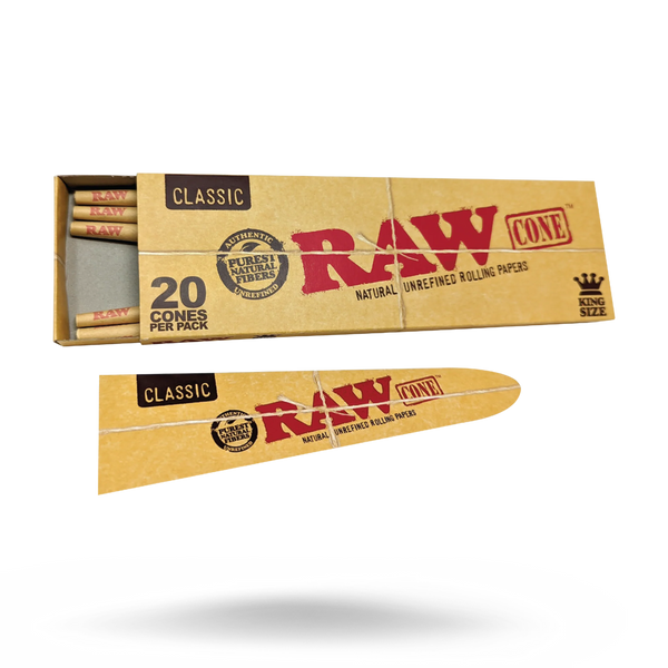Raw Classic Pre Rolled Cones-20pcs per pack