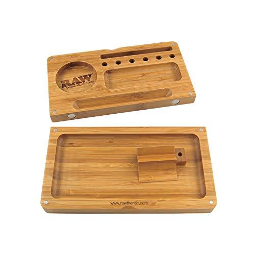 Raw Bamboo Backflip Rolling Tray