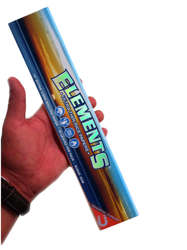 ELEMENTS HUGE FOOT LONG ROLLING PAPER-12 INCH