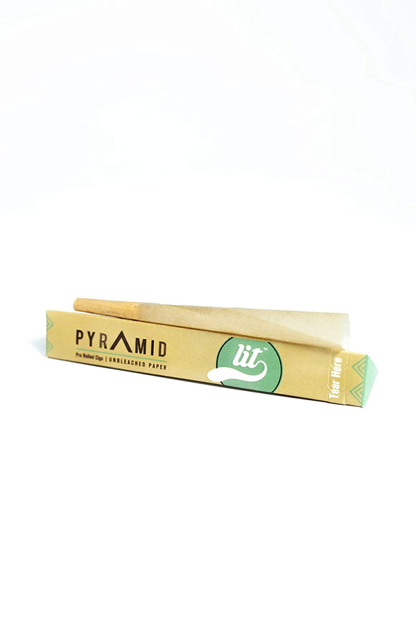 Lit Pre Rolled Cones Brown (Unbleached)