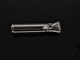 ROLLNPUFF REUSABLE GLASS FILTER TIP - FLAT MOUTHPIECE