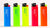Cricket Lighter Fluo (Pack of 5pcs)