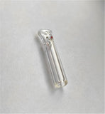 ROLLNPUFF REUSABLE GLASS FILTER TIP - FLAT MOUTHPIECE