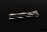 ROLLNPUFF REUSABLE GLASS FILTER TIP - FLAT MOUTHPIECE
