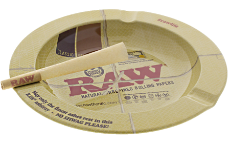 RAW METAL ASHTRAY | THE ROLL N' PUFF