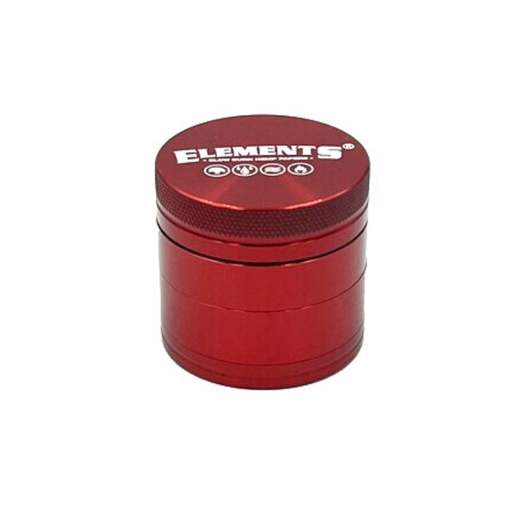 Elements Red Grinder-4Pc