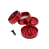 Elements Red Grinder-4Pc