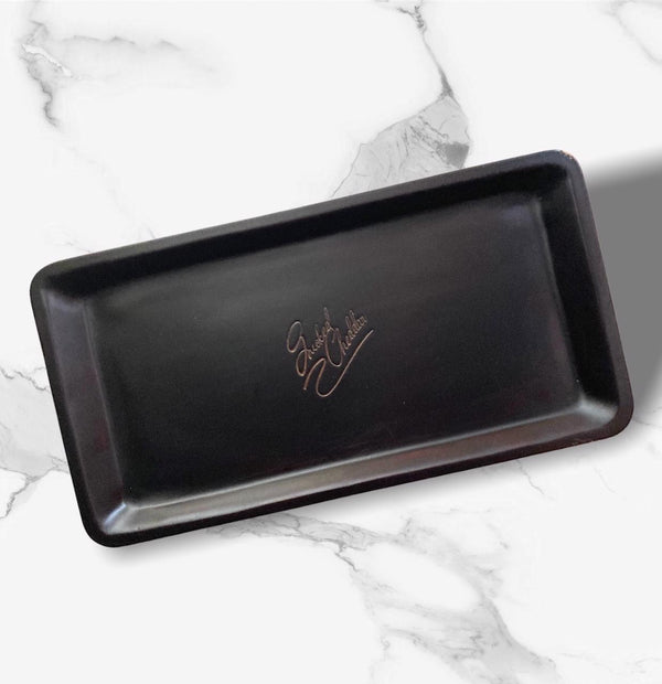 CHEDDAR CHEESE PLATTER (WOODEN ROLLING TRAY) | The Roll N Puff