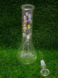 10 inch Ricky Morty Smoking heavy glass bong