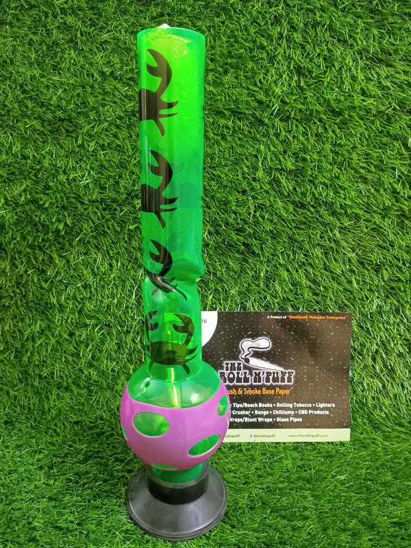 Crab Design Acrylic Bong (16inch)