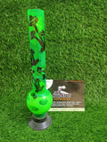 Mushroom Design Percolator Acrylic Bong (16 inch)