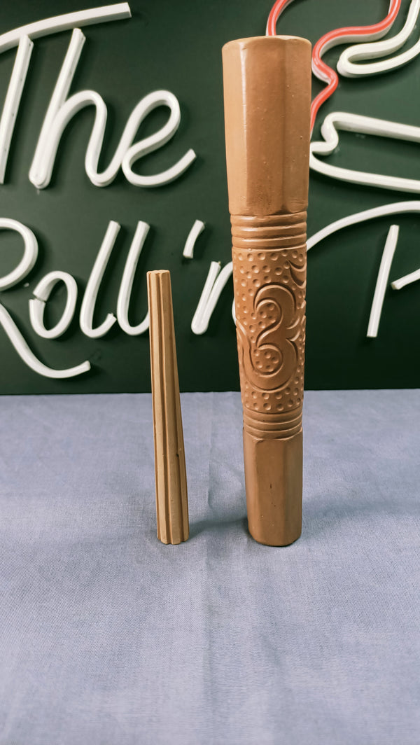 Clay Chillum (8 inch Brown)