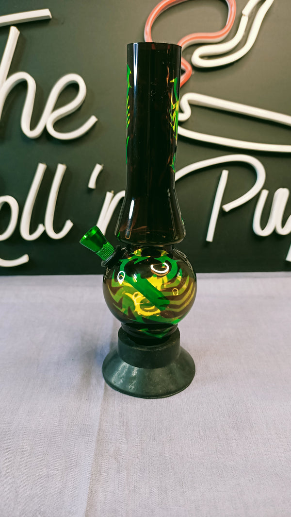 Acrylic Bong (8 inches 30mm) Assorted Design