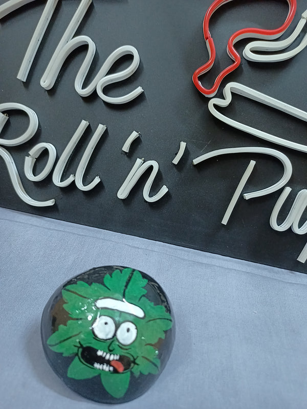 RICK AND MORTY GLOW IN THE DARK MIXING BOWL