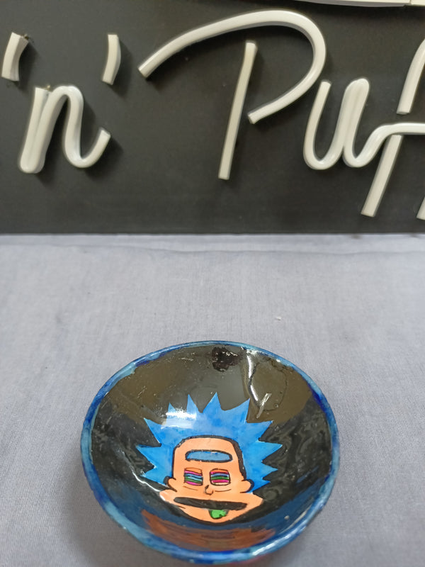 EVIL MORTY'S GLOW IN THE DARK MIXING BOWL