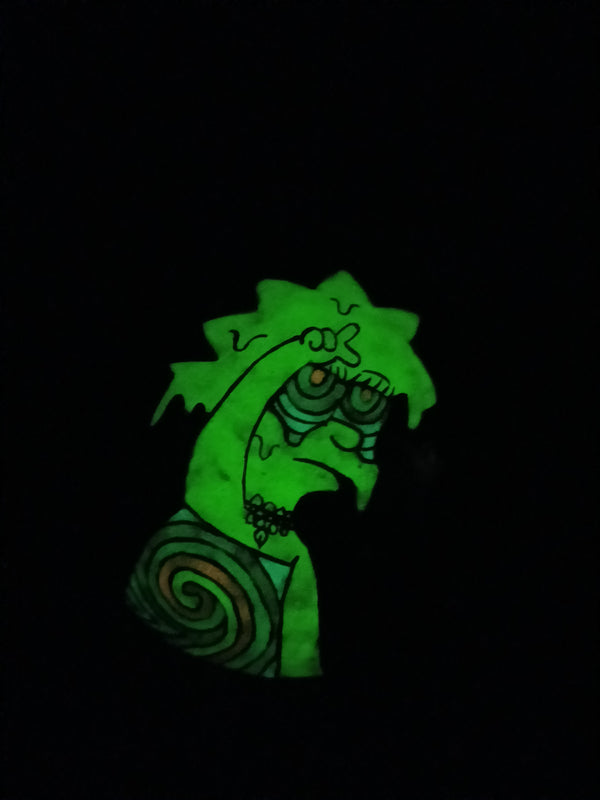 THE SIMPSONS GLOW IN THE DARK MIXING BOWL