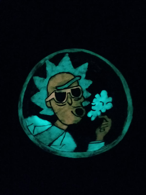 RICK AND MORTY GLOW IN THE DARK MIXING BOWL