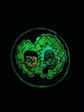 RICK AND MORTY SMOKING PARTNERS GLOW IN THE DARK MIXING BOWL