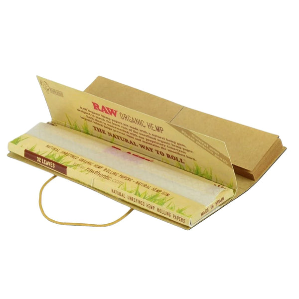 RAW ORGANIC CONNOISSEUR 1 1/4TH PAPER+TIPS