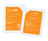 CITRUS CBD TRANSDERMAL PATCH(35MG)