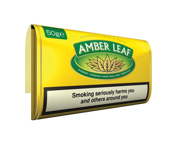 amber gold tobacco Amber Leaf Finest Rolling Tobacco (50Gms) – THE ROLL N' PUFF