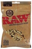 RAW SLIM CELLULOSE FILTER TIPS