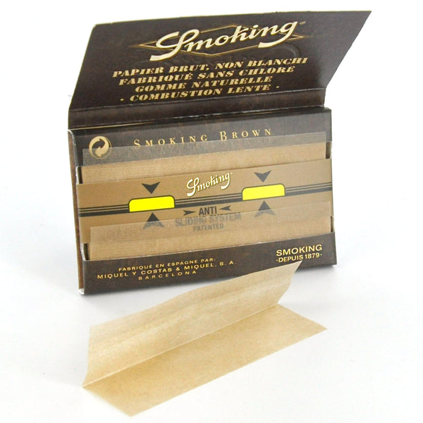 SMOKING BROWN REGULAR SIZE OR 1-1/4TH DOUBLE WINDOW