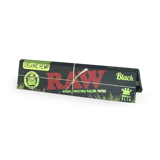 Raw Black Organic Hemp King Size