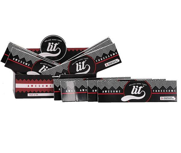 Lit Awesome Threesome White 3+3 (50packs)