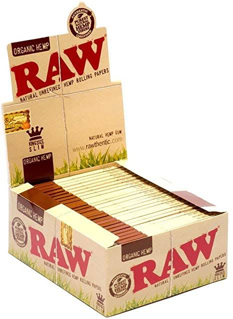 RAW ORGANIC HEMP (PACK OF 50 UNITS)
