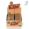 RAW PERFORATED WIDE TIPS (PACK OF 50 UNITS)