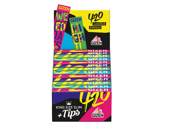 Gizeh 420 Edition King Size Slim + Tips