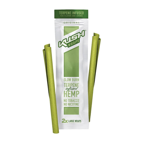terpenes tobacco Kush Wraps Terpene Hemp Cones 12pk King Palm Berry Terps Minis