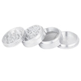 SILVER METAL GRINDER/CRUSHER (42MM)