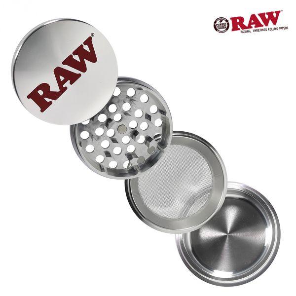 Raw Aluminium Grinder 56mm