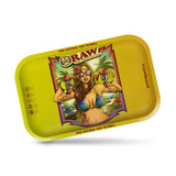 RAW BRAZIL GIRL ROLLING TRAY-SMALL