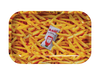 RAW FRENCH FRIES ROLLING TRAY-SMALL