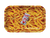RAW FRENCH FRIES ROLLING TRAY-SMALL