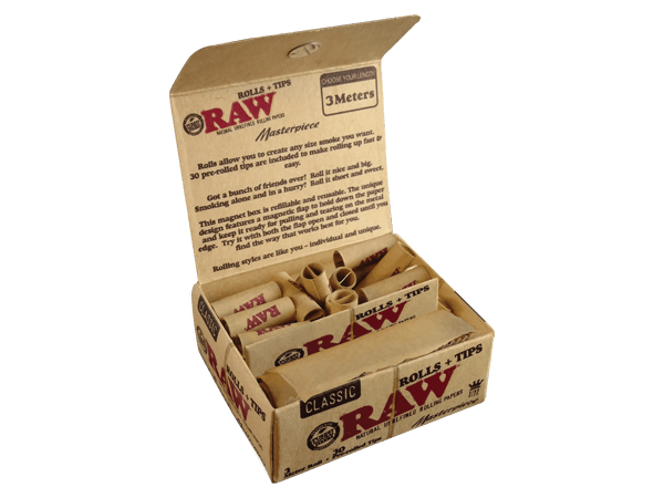 RAW CLASSIC MASTERPIECE-ROLL & TIPS