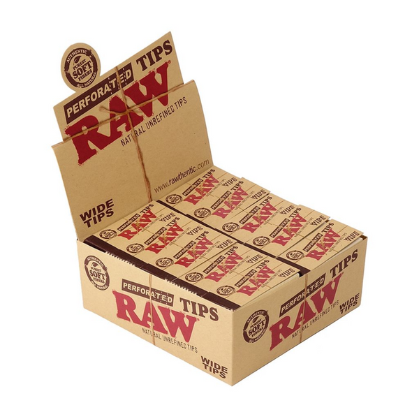 RAW PERFORATED WIDE TIPS